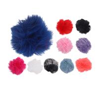 CAXUSD 30pcs Wireless Windscreen Cover Washable Microphone Windscreen for Lavalier Microphones Windproof Mic Cover to Reduce Wind Noise for Vlogging and Use