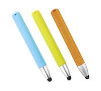 CAXUSD 3pcs Capacitive Touch Screen Stylus Pens High Sensitivity and Precision Drawing Writing Pen for Tablets and Phones Lightweight Portable Compatibility Sky Blue Fluorescent Green and