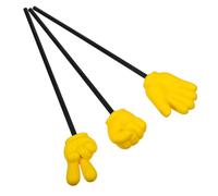 CAXUSD 3Pcs Foam Finger Pointer Sticks for Party Games Soft Handheld Props for Festivals and Classroom Activities Colorful Hand Pointers for Boys and Girls and Teachers