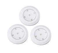 CAXUSD 3pcs LED Touch Night Light White Abs with 5 LED Beads
