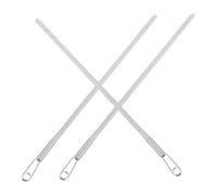 CAXUSD 3pcs Metal Spring Clip Sewing Tool for Drawstring with Easy to Use Design and Iron Material Suitable for Ropes and Elastics in Everyday Sewing