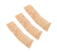 CAXUSD 3pcs Miniature Artificial Thatch Roof Roll for Model Houses and Mini Roof Structures, Lightweight Grass Material with Simple Installation, for DIY Home Craft Projects and Dollhouse