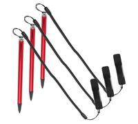 CAXUSD 3pcs Resistive Touch Pens for Tablets Smartphone Writing Touch Pen Spring Rope and Fixing Base Compatible Touchscreen Devices