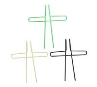 CAXUSD 3pcs Steel Music Book Page Separator Clips Strong Clamping Force and Wind-resistant Design, for Cooking Recipes and Lectures, Sturdy Music Reading Page Holders for Musicians and Random Color