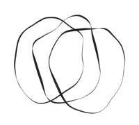 CAXUSD 3Pcs Turntable Drive Belts for Cassette Tape Machine and Belt-Driven with No Jam and Low Elongation Features Replacement for Vinyl Record Player Accessories