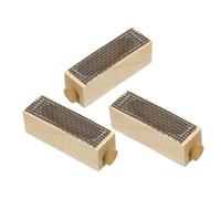 CAXUSD 3pcs Wooden Queen Cage with Ventilation for Hive Maintenance Compact Design for Easy Transportation and Cleaning Breeding Supplies