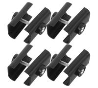CAXUSD 4 Sets Canopy Frame Replacement Brackets Heavy Duty Plastic and Metal Gazebo Support Connectors with Universal Compatibility for Garden Canopies in Yards and Farmhouses