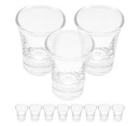 CAXUSD 48pcs Glass Communion Cups 10ml for Church Service