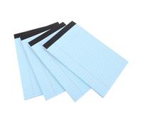 CAXUSD 4pcs A5 Tearable Memo Pad Lined Notebook for Work and Study