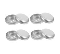 CAXUSD 4pcs Aluminum Soap Holder Portable Travel Soap Dish with Drainage Metal Box for Kitchen