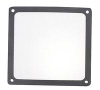 CAXUSD 4pcs Black Computer Case Fan Mesh Dust Cover for Chassis Reduces Noise and Overheating Suitable for Electronic Devices
