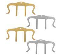 CAXUSD 4pcs Music Holder Clips Music Book Page Clip Strong Clamp Easy to Use Random Color