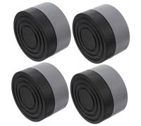 CAXUSD 4pcs Roller Washing Machine Feet Pads Non-grip Heightened Vibration Mats for Cleaner