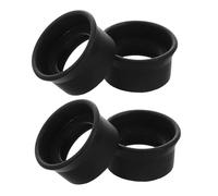 CAXUSD 4pcs Soft Rubber Eyepiece Cover Binocular Eye Cups Replacement with Glare Control for Microscope Eye Guards Easy Installation and Removal Compatible with Scientific and Industrial