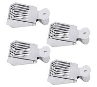 CAXUSD 4pcs Stainless Steel Queen Cage Clips Beekeeping Tool Kit for Hive Management Bee Rearing Supplies with Airflow Protection Compatible with Beekeeper Equipment