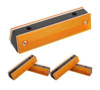 CAXUSD 5-Pack Road Pavement Marker Double-Sided Reflective Outline Markers for Highway Garage Guide