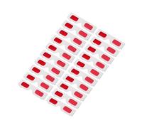 CAXUSD 50pcs Glasses for Red Movie Glasses for Home Viewing Valentines Day Party Favors for Birthday Celebrations