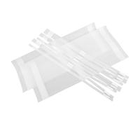 CAXUSD 50pcs Hot Melt Adhesive Strips Bookbinding Tape Thermal Binding Glue Strips Binding Supplies