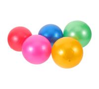 CAXUSD 5pcs 6 Inch Inflatable Playground Balls, Easy to Grip and Wear Resistant Plastic Dodgeballs, for Backyard Games, Outdoor Kickball and Playground Sports