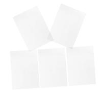 CAXUSD 5pcs Printable Heat Shrink Sheets Bops Craft Making Film White