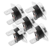CAXUSD 5pcs Replacement Dryer Thermostat Fuse Digital Thermostat Controller 250v/16a 185° Durable for Dryer Radiator