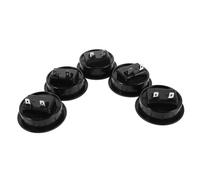 CAXUSD 5pcs Speaker Wire Connectors Red Black Binding Post Terminal Cup for Subwoofer Box Metal Pin Connector with Instant Polarity Differentiation Fast Play Setup Suitable for Home and