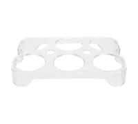 CAXUSD 6-slot Egg Storage Box for Refrigerator, Sturdy Pp Egg Case Suitable for Pantry and Outdoor Activities, 5.83 x 3.82 x 0.79, Assorted Colour