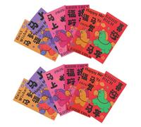 CAXUSD 60pcs Creative Horse Year Red Envelopes Coated Paper Lucky Money Packets for Lunar Year Spring Festival Family Business Celebrations Traditional Chinese Zodiac Design
