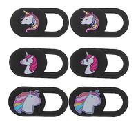 CAXUSD 6pcs Camera Privacy Cover for Laptop Tablet Slide Cover for Phone Laptop Webcam Slide Fits Devices Protects Camera from Spying