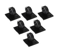 CAXUSD 6pcs Microphone Clips for Desktop Mic Stand Clip Attachment Clamp Holder Desk Mounting Bracket Microphone Mounting