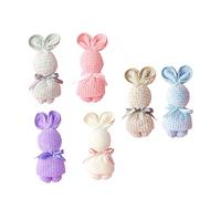CAXUSD 6pcs Multi-Function Rabbit Towel Easter Towel Wedding for Groom Bride Girl