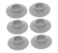 CAXUSD 6pcs Washer Leveling Pads Rubber Vibration Pads for Washing Machine Noise Reduction Shock Absorber Protect Floors during Laundry