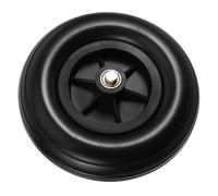 CAXUSD 8 Inch Front Wheel Replacement for Manual and Electric Wheelchairs Anti-Slip Solid Pu and PVC Fat Tire Structure, Puncture Proof Wheelchair Wheels Suitable for Seniors