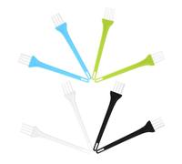 CAXUSD 8 Pcs Compact and Portable Pp Small Brushes for Cleaning Computer Keyboards, Crevices, and Electronic Devices, Finely Crafted Gaps Cleaning Brushes for Home and Office Use