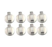 CAXUSD 8pcs Metal Stove Ignition Gas Stove Knob off Knob for Burner Replacement Cooker