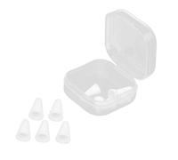 CAXUSD 8pcs Silicone Stylus Pen Tip Covers Protective for Pencil Non-slip Mute Writing High Friction for Precision