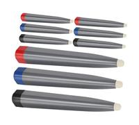 CAXUSD 9pcs Ergonomic Screen Stylus Pen for Teachers Smooth Precision Touchscreen Pens for Whiteboards Tablets Smartphones Scratch-resistant Tips for Interactive Teaching Meetings