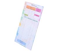 CAXUSD A6 6-hole Budget Planner Refill 14 Sheets Monthly Weekly Expense Tracking Pages Colorful Gradient Budget Binder Inserts for Home Office Organizer