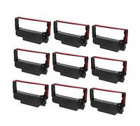 CAXUSD Abs Cash Register Ink Ribbon 24pcs Black and Red 2-color Ribbon for Tm-u220 Tm-u230 Tm-u210 Tm-u370 U300c Erc30 Erc34 Erc38 Printers Compatible Receipt and Invoice Printing