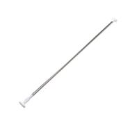 CAXUSD Adjustable Telescopic Shower Curtain Rod Tension Rail for Bathroom Curtains Extending for Easy Installation