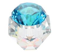 CAXUSD Art Acrylic with Nail and Mixing Lid Crystal Powder Cup Liquid Blue Crystal Material for Personal Home Use by Professionals