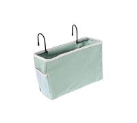 CAXUSD Bed Hanging Storage Bag Felt Fabric Bedside Organizer Storage Bags for Bedding Hanging Organizer Pockets Dorm Accessory