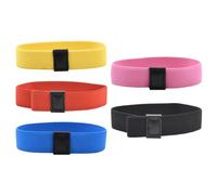 CAXUSD Bento Box Strap 5 Pack Elastic Lunchbox Accessories Adjustable Bento Box Elastic Straps Portable Food Straps for School Travel Picnic Easy Storage and Carrying