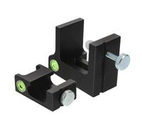 CAXUSD Bow Leveling Precision Archery Tuning Kit Pe Black Easy Operation Precision Calibration for Bow Rest Beginners Field Archery