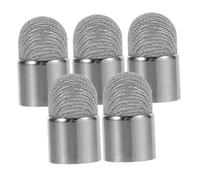 CAXUSD Capacitive Wear-resistant 5pcs with Thread Inner Stylus Pen Tips Aluminum Conductive Fabric Material Replacement Nibs and for Touch Screens, Suitable for Writing and Design