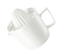 CAXUSD Ceramic Fruit Manual Squeezer Cup with Compact Appearance and Fast Juice Extraction, Portable Hand Press Juicer for Orange and Lemon, for Kitchen and Dining Use