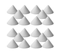 CAXUSD Ceramic Refractory Support Nails for Forging 20pcs with Aluminium Oxide Material and Simple Design, Practical Clay Studs and Stove Insulation for Pottery Kiln in Ceramics