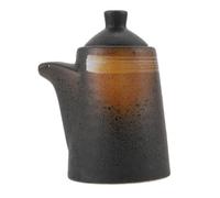 CAXUSD Ceramic Sauce Holder and Condiment Jar for Cooking and Kitchen Use Practical Kitchen Tool for Dispensing Soy Sauce Japanese Style for Seasoning