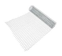 CAXUSD Chicken Wire Fencing Netting Green Coated Hexagonal Mesh for Garden Poultry Enclosures and Floral Arrangements and Versatile Wire Barrier for and Chickens