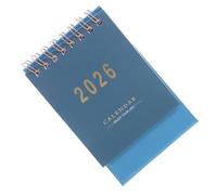 CAXUSD Creative Mini Desk Calendar Thick Paper Flip Planner for Office Home Classroom Small Portable Desktop Decoration Organizer